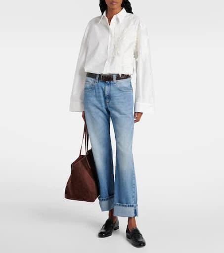 Brunello Cucinelli Low-rise straight jeans 2