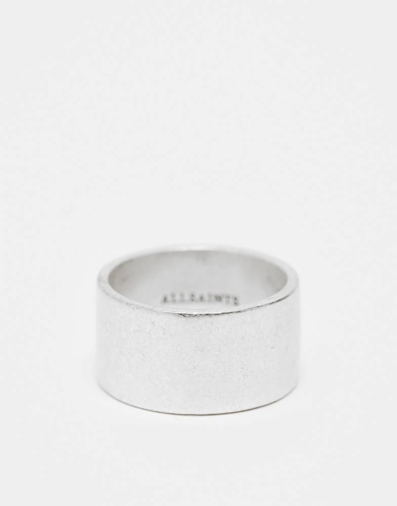 ALL SAINTS AllSaints band ring in silver 2