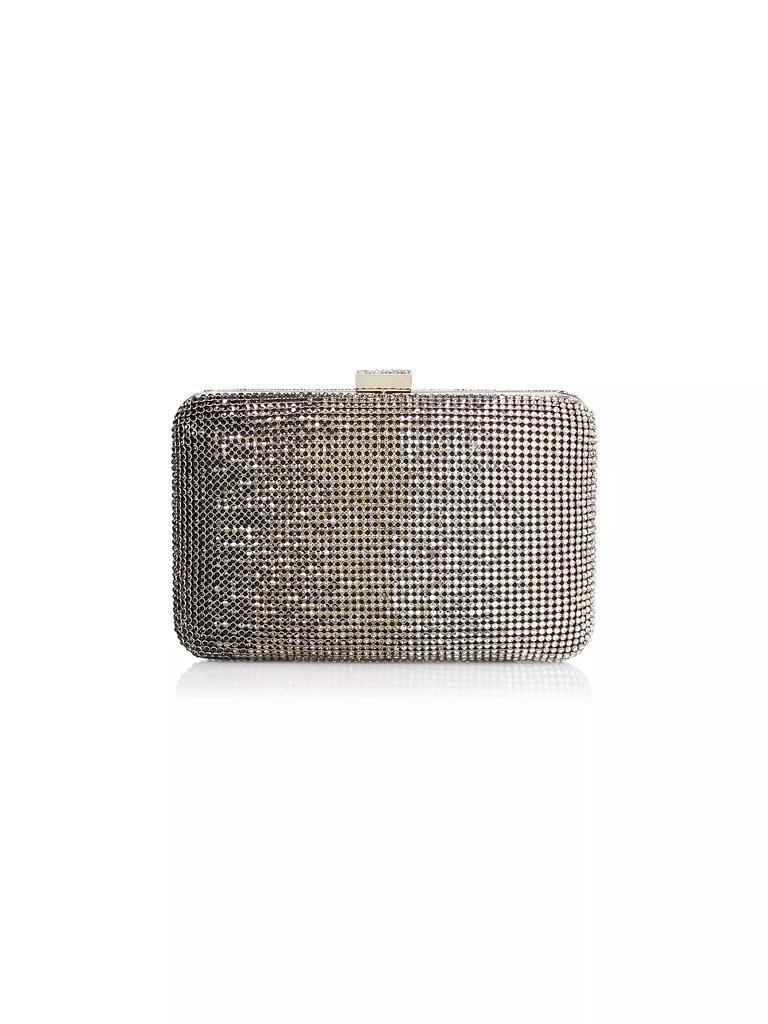 Whiting & Davis Harlow Crystal Mesh Minaudiere
