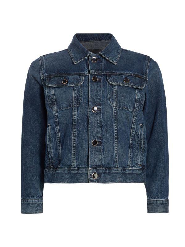 AG Jeans Juno Cropped Denim Jacket