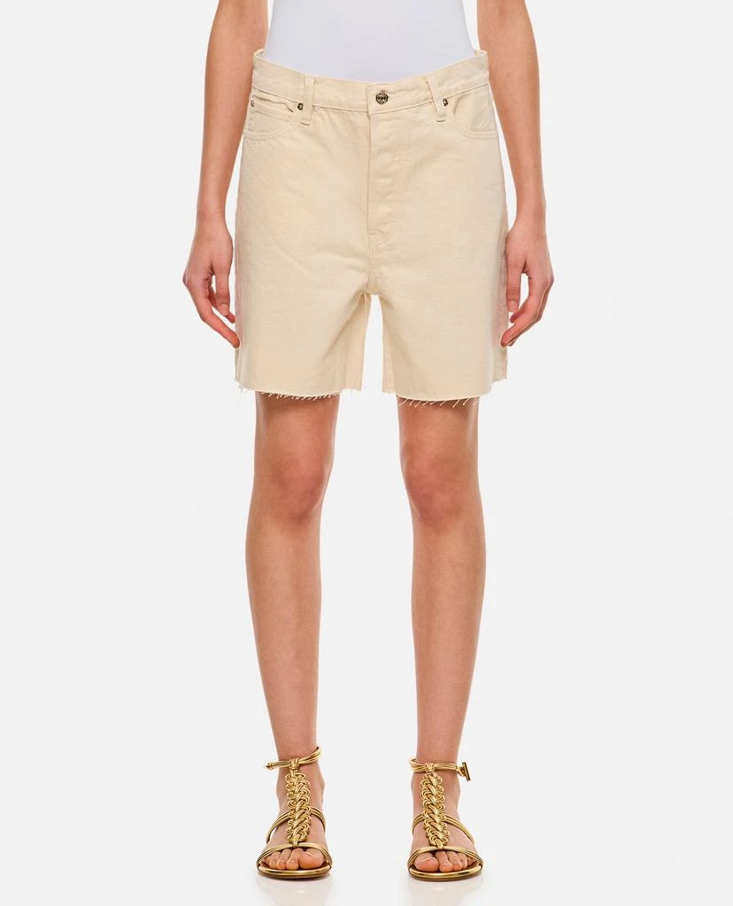 FRAME Frame The Timeless High Rise Shorts 1