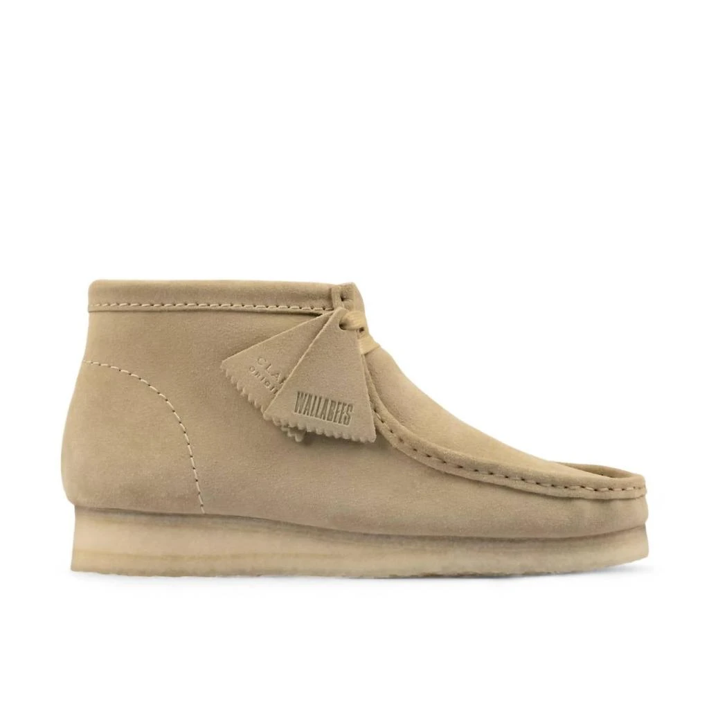 Clarks Men's Wallabee Chukka Boot In Maple Suede 2