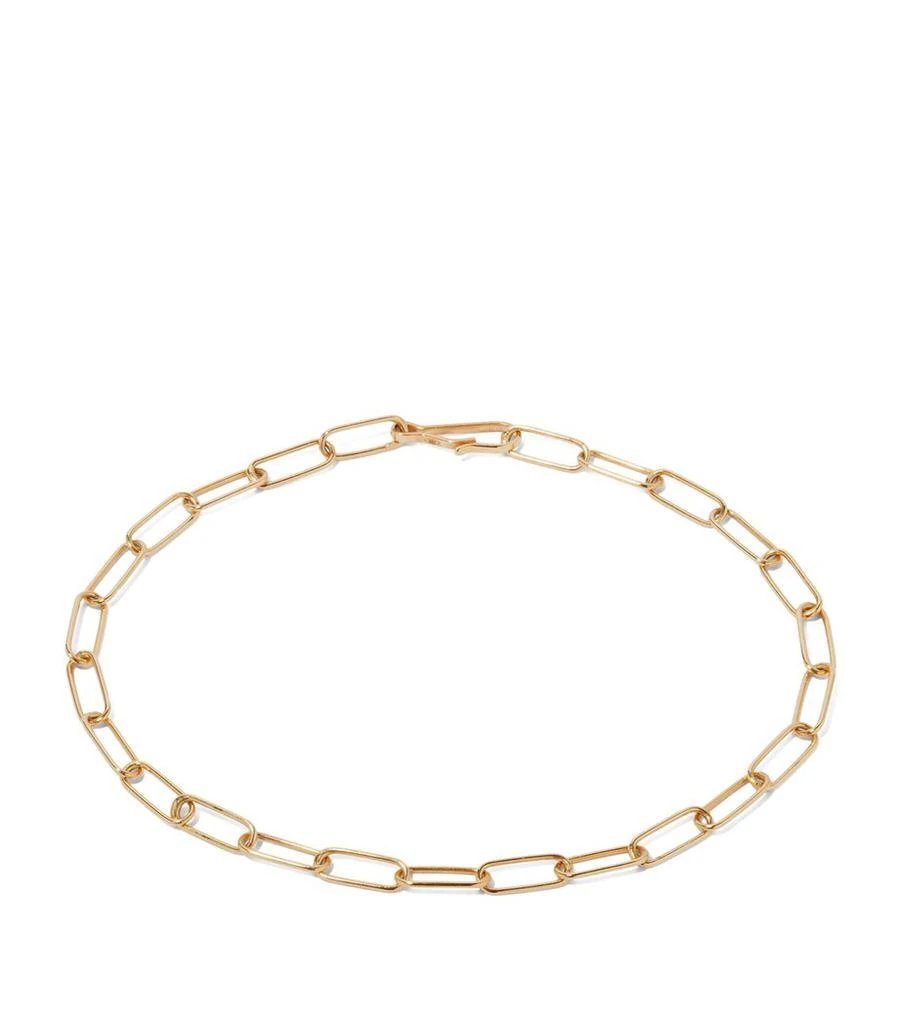 Annoushka Yellow Gold Mini Cable Chain Bracelet (18cm) 1