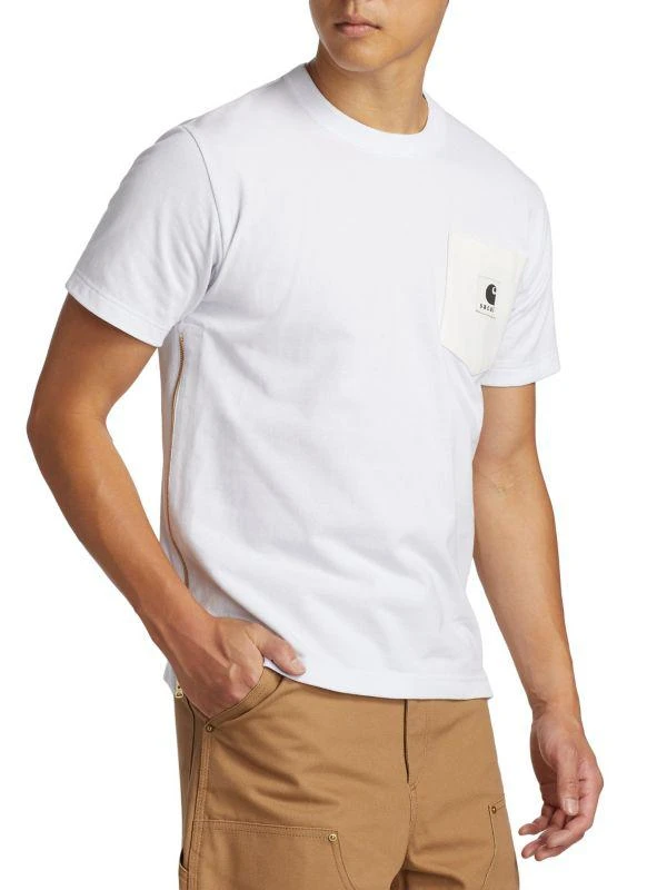 Sacai ​Sacai x Carhartt WIP Logo Crewneck T-Shirt 3