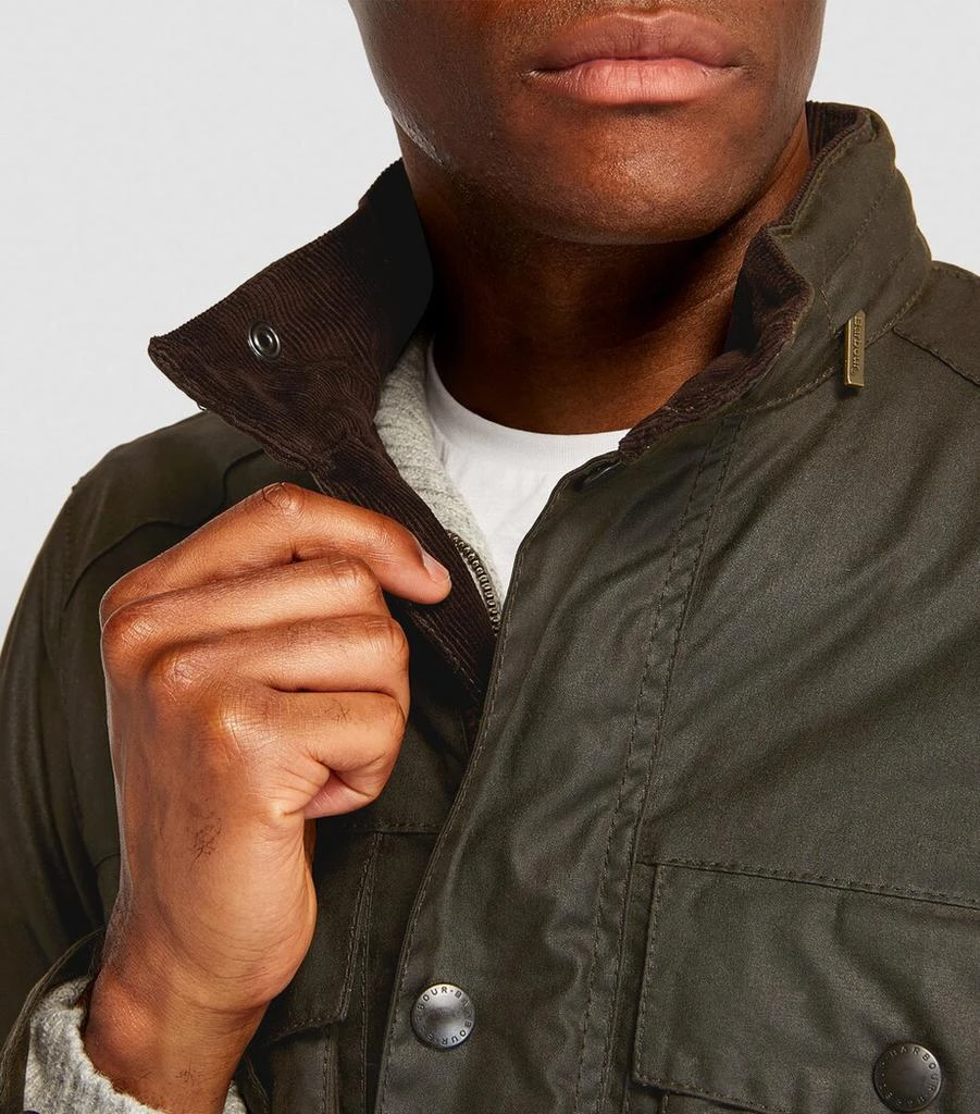 Barbour Hooded Wax Jacket 7