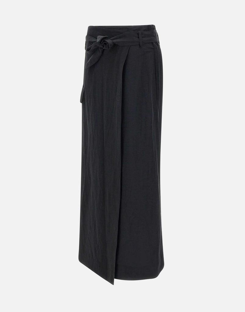 KAOS Viscose-linen skirt