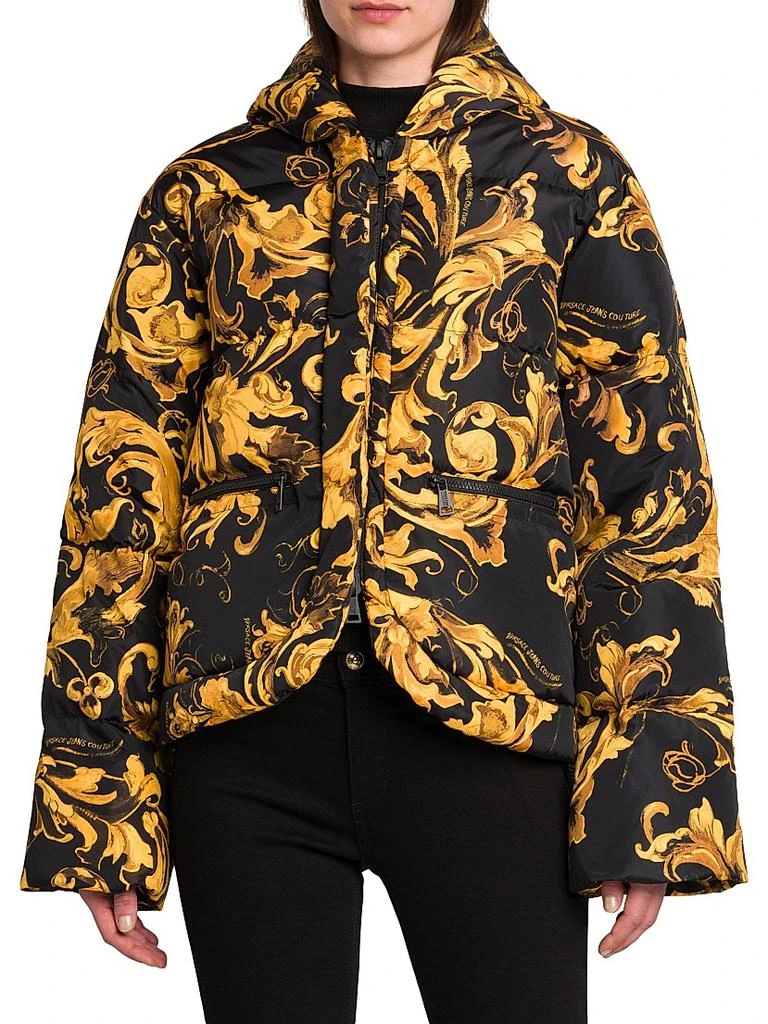 Versace Barocco Short Down Jacket 3
