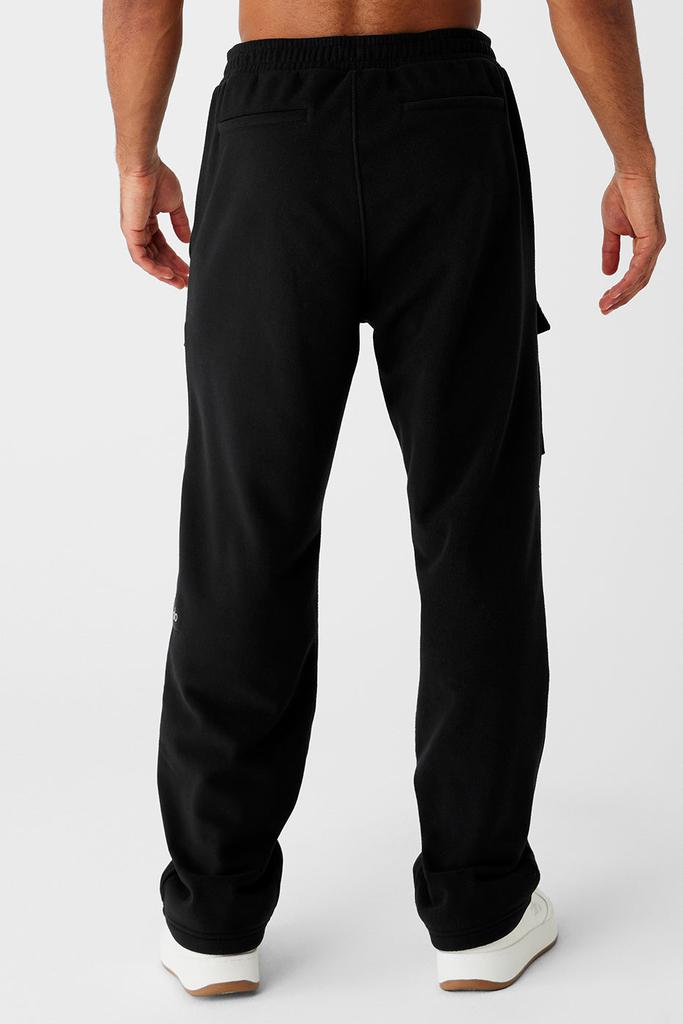 Alo Yoga Polar Fleece Ridge Cargo Pants - Black