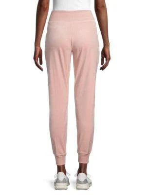 Calvin Klein Velour High-Waisted Joggers 2