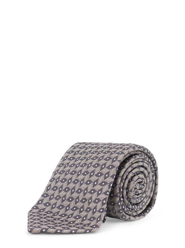 Giorgio Armani Giorgio Armani All Over Micro Patterned Pointed Tip Tie 1