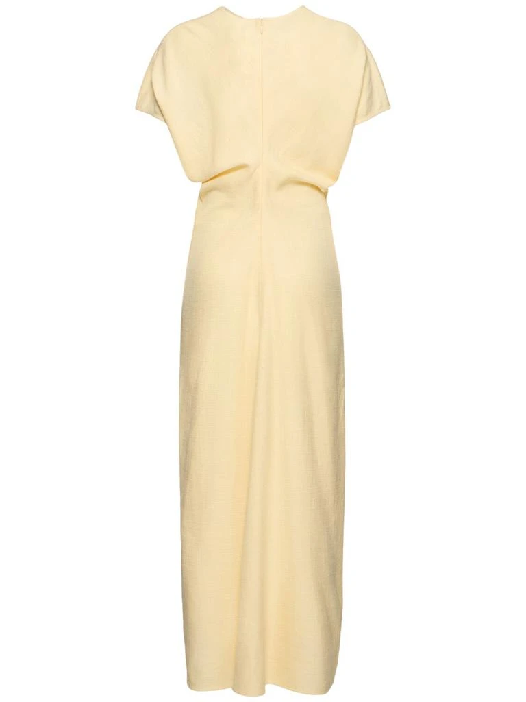 Totême Slouch Waist Viscose Blend Long Dress 3