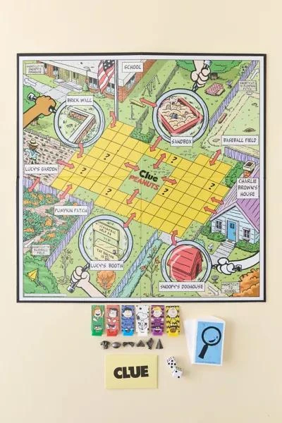 Urban Outfitters Clue: Peanuts Snoopy Board Game 2