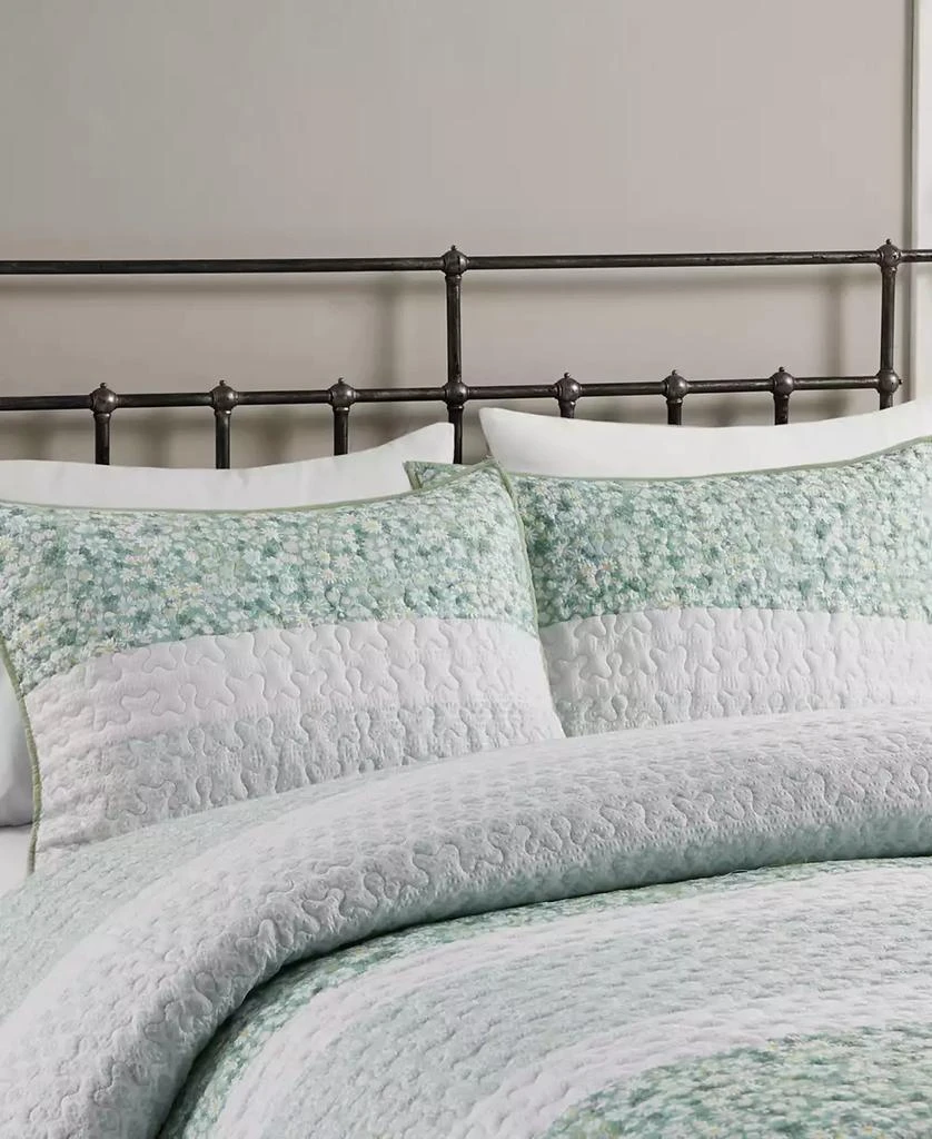 Macy's Caralie Seersucker 4 Piece Quilt Set 9
