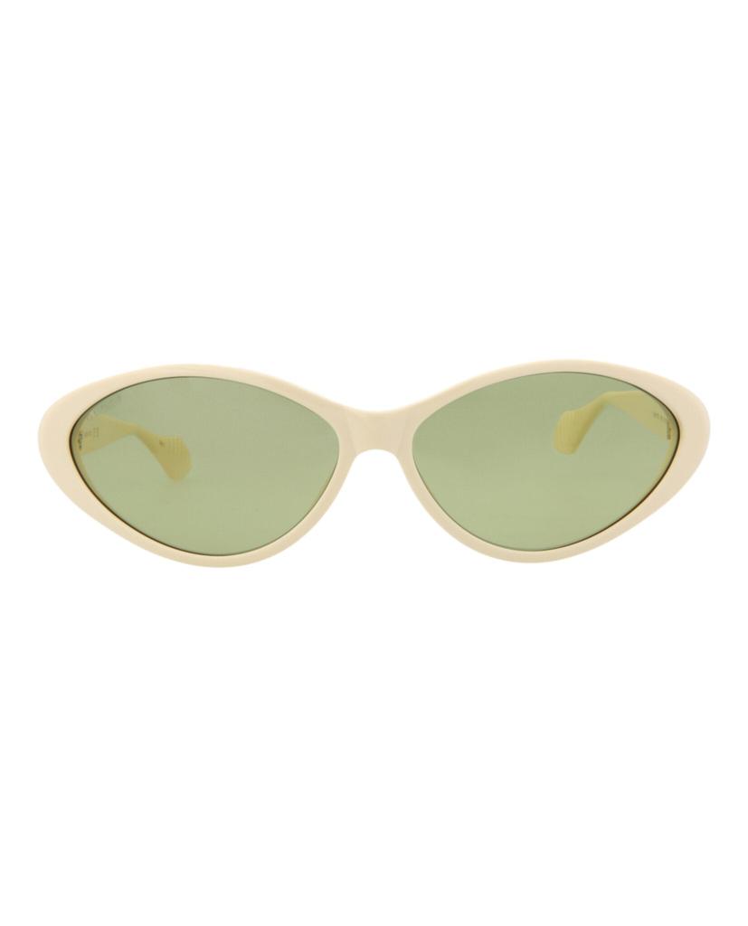 Gucci Round-Frame Recycled Acetate Sunglasses