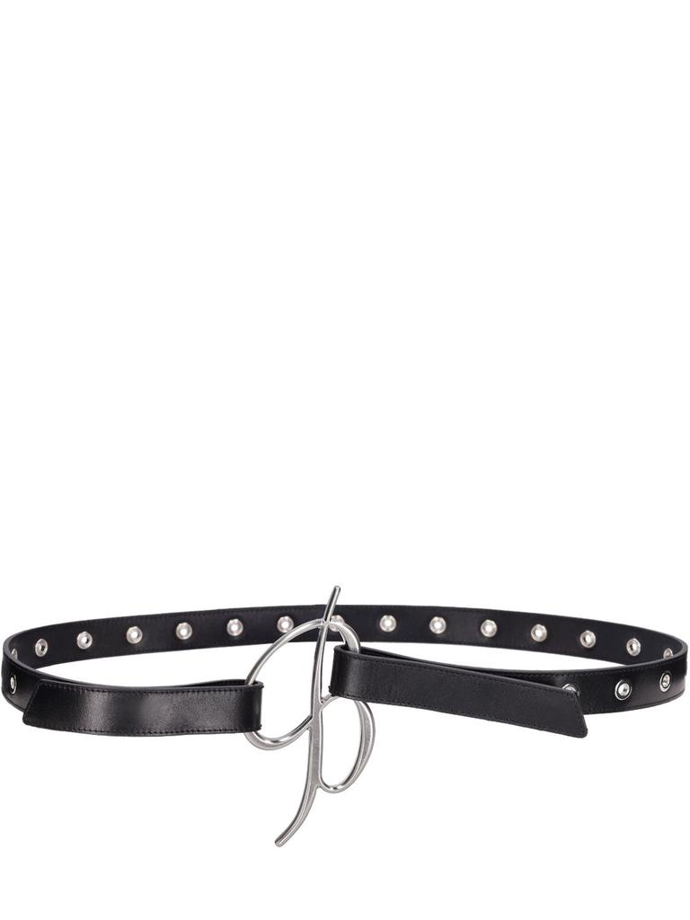 BLUMARINE Gold 'B' Monogram Belt - Belts - BeyondStyle