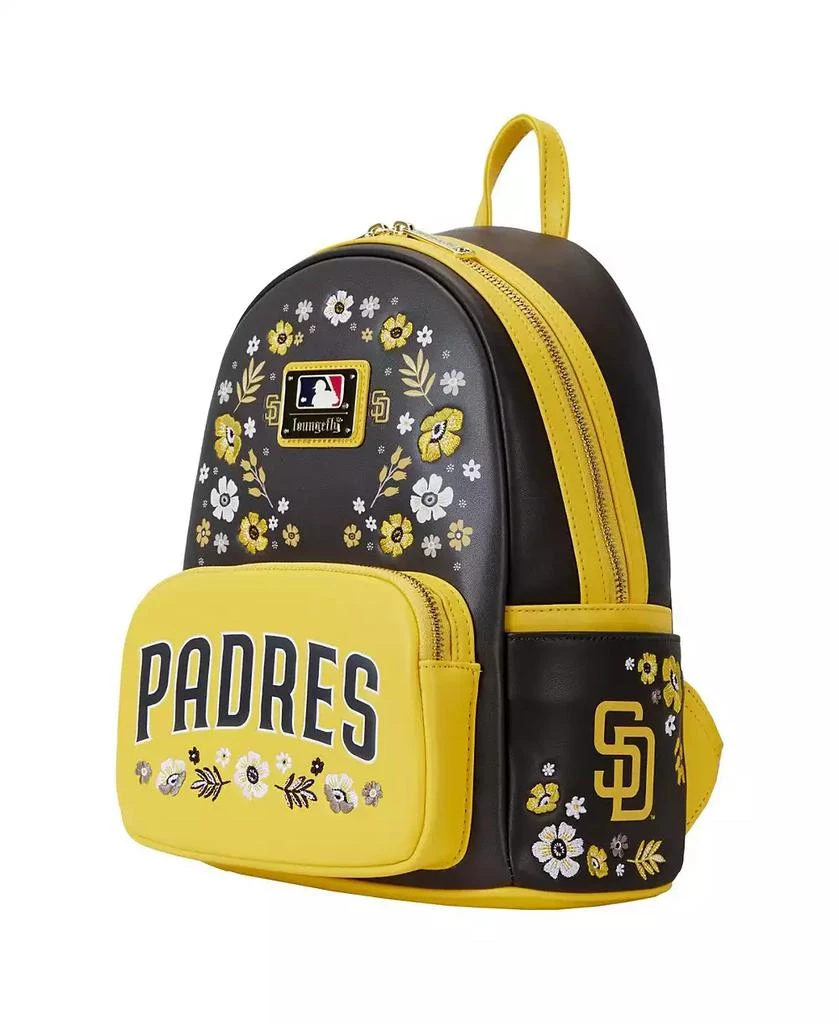Loungefly Men's and Women's San Diego Padres Floral Mini Backpack 4