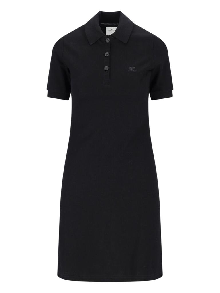 【関税&送料込】Courreges Holistic Contrast Mini Dress Courreges Holistic Contrast Cotton Minidress | Saks Fifth Avenue