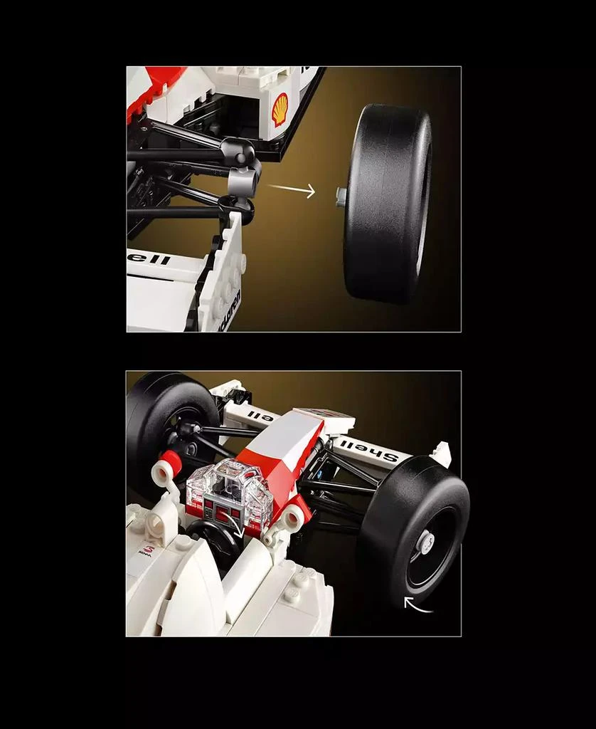 LEGO Icons McLaren Model Car MP4/4 Ayrton Senna building set 3