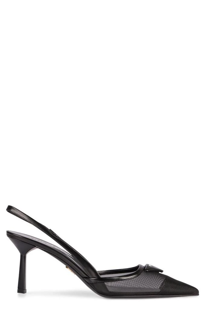 Prada Prada Mesh Slingback Pumps 1