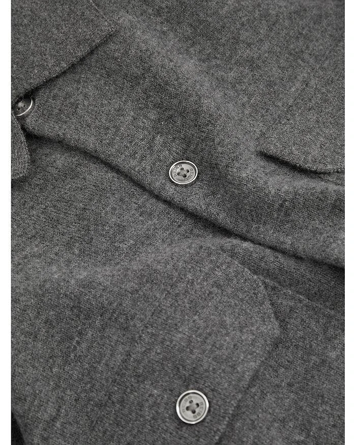 REISS Pisa Merino Wool Slim Fit Cardigan 4