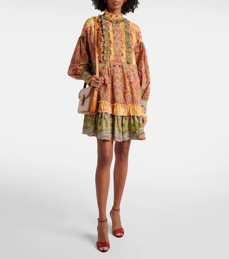 Valentino Voyage Imaginaire cotton minidress 2