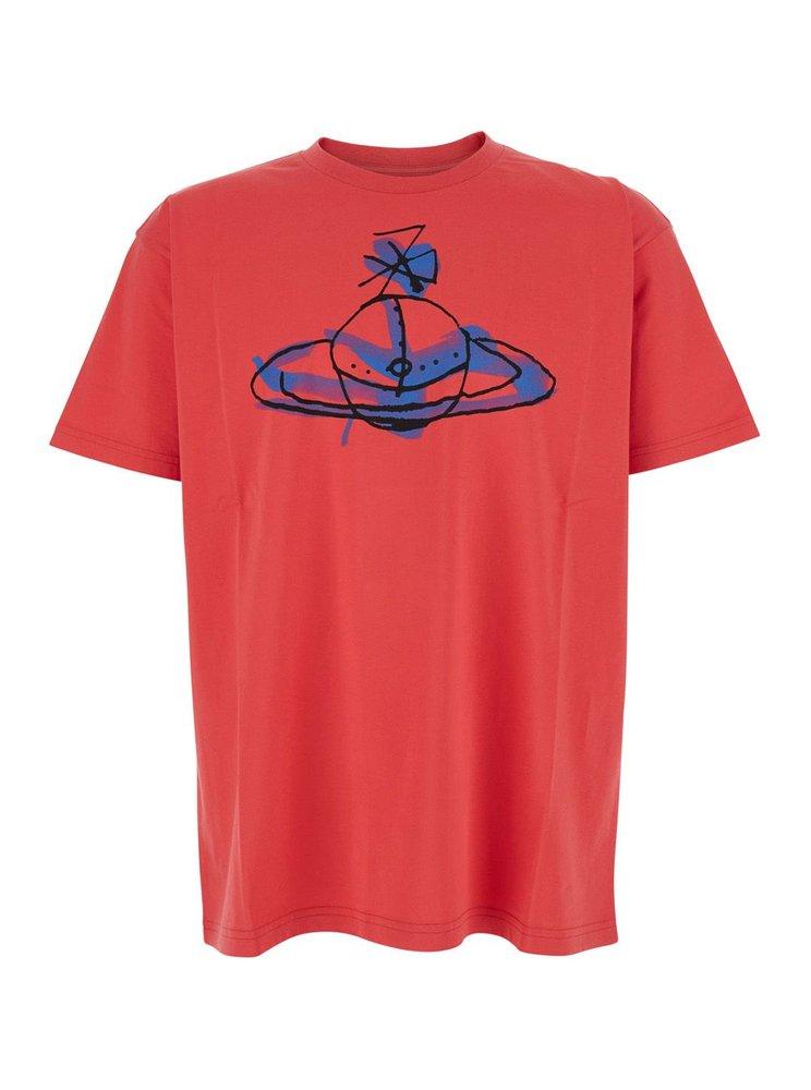 Vivienne Westwood Vivienne Westwood Orb Printed Classic T-Shirt