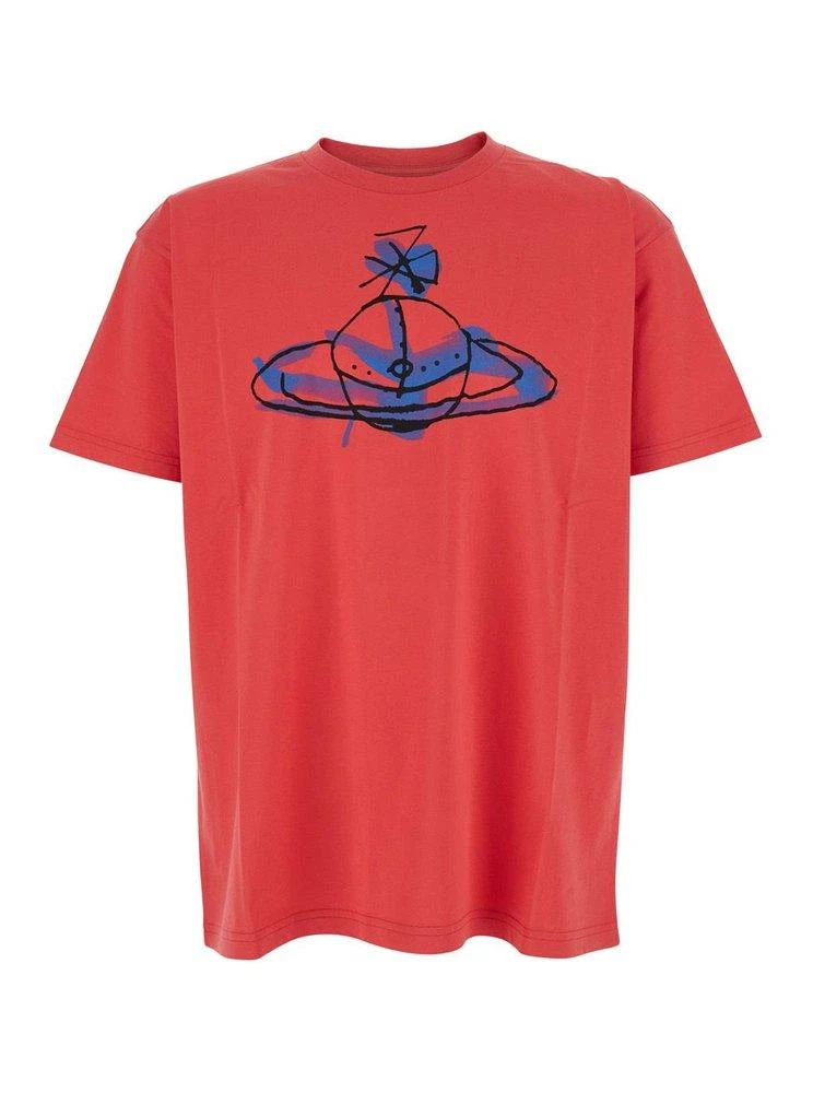 Vivienne Westwood Vivienne Westwood Orb Printed Classic T-Shirt 1