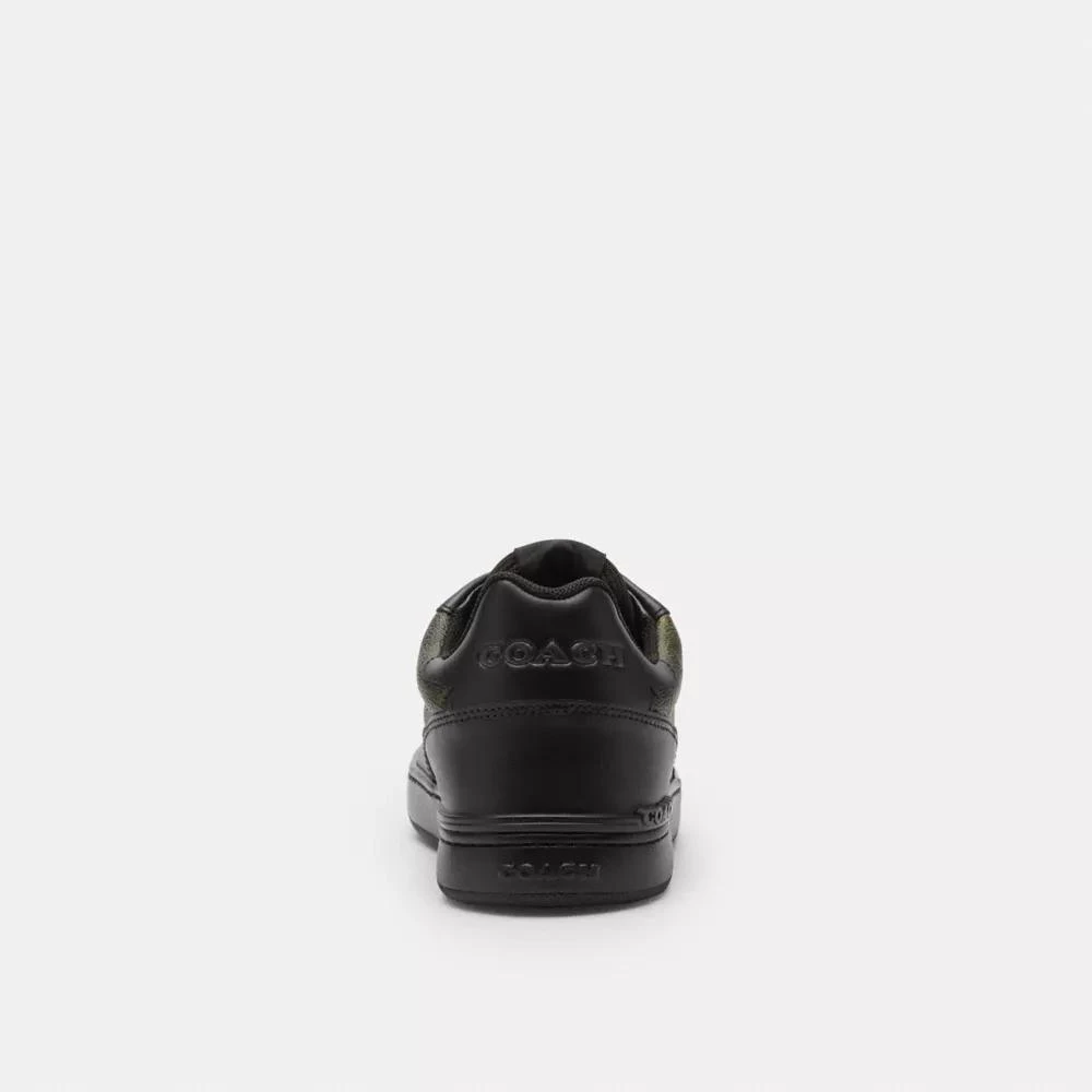 Coach Clip Court Sneaker With Camo Print 4