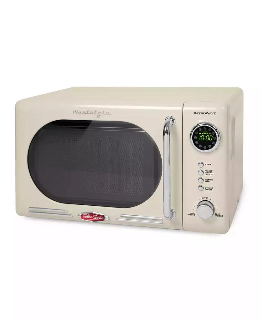 Nostalgia Retro 0.7 Cubic Foot 700 Watt Countertop Microwave Oven 1