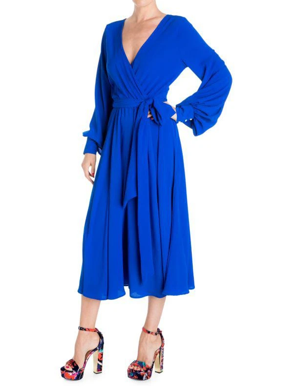 Meghan LA LilyPad Wrap Midi Dress 3