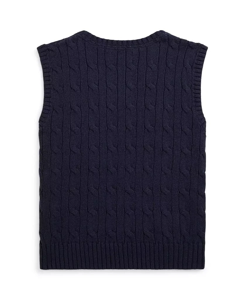 Ralph Lauren Toddler and Little Boys Cable-Knit Sweater Vest 4