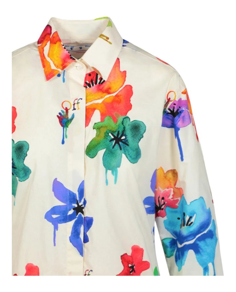 Off-White Floral Pop Long Sleeve Shirt 3