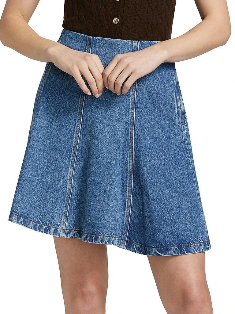 FRAME The Sway Denim Miniskirt 3