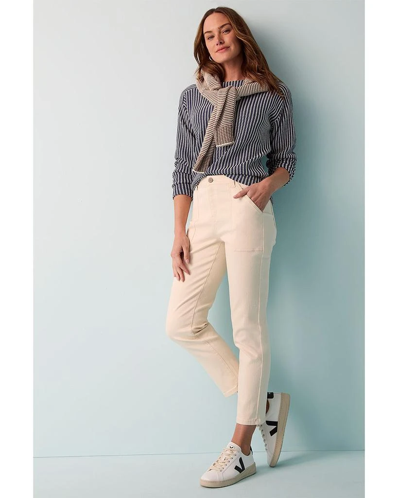 NIC+ZOE Zig Zag Striped Sweater 5
