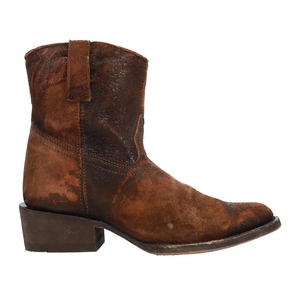 Corral Boots Lamb Pull On Round Toe Cowboy Boots