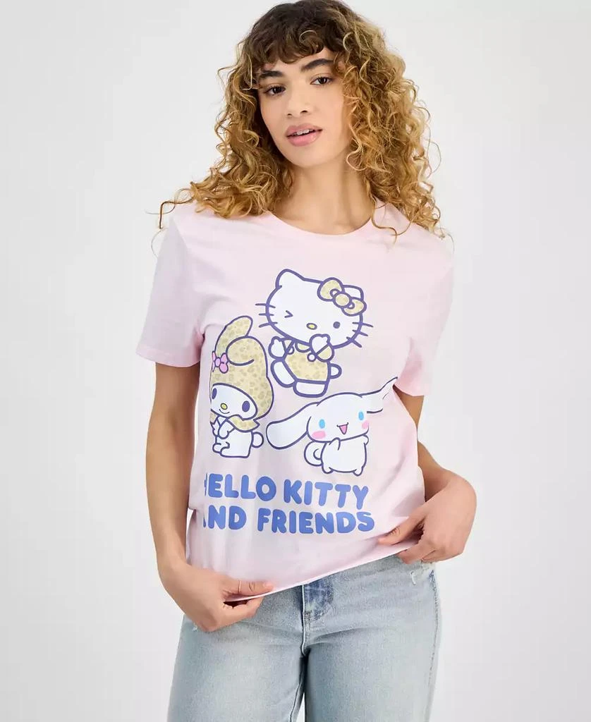 Love Tribe Juniors' Hello Kitty Graphic Print T-Shirt 1