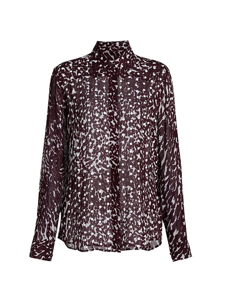 Dries Van Noten Chowy Dyed Print Blouse 1