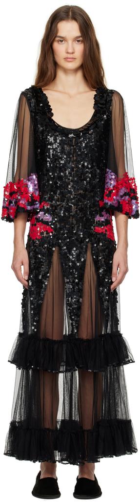 ワンピース BODE Embroidered silk blend Stadium dress Embroidered Silk Blend Stadium Dress – On Sale Now with Up