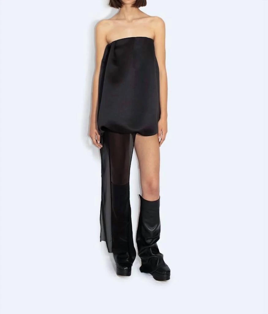 Habey Club Habey Club - Volumen Gauze Detail Mini Dress 1