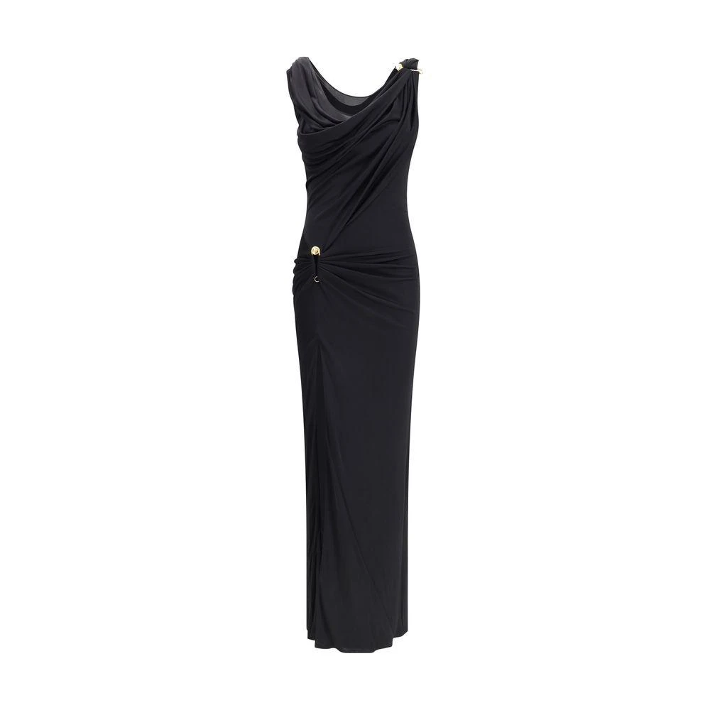 Versace Draped jersey long Women's Dress 1