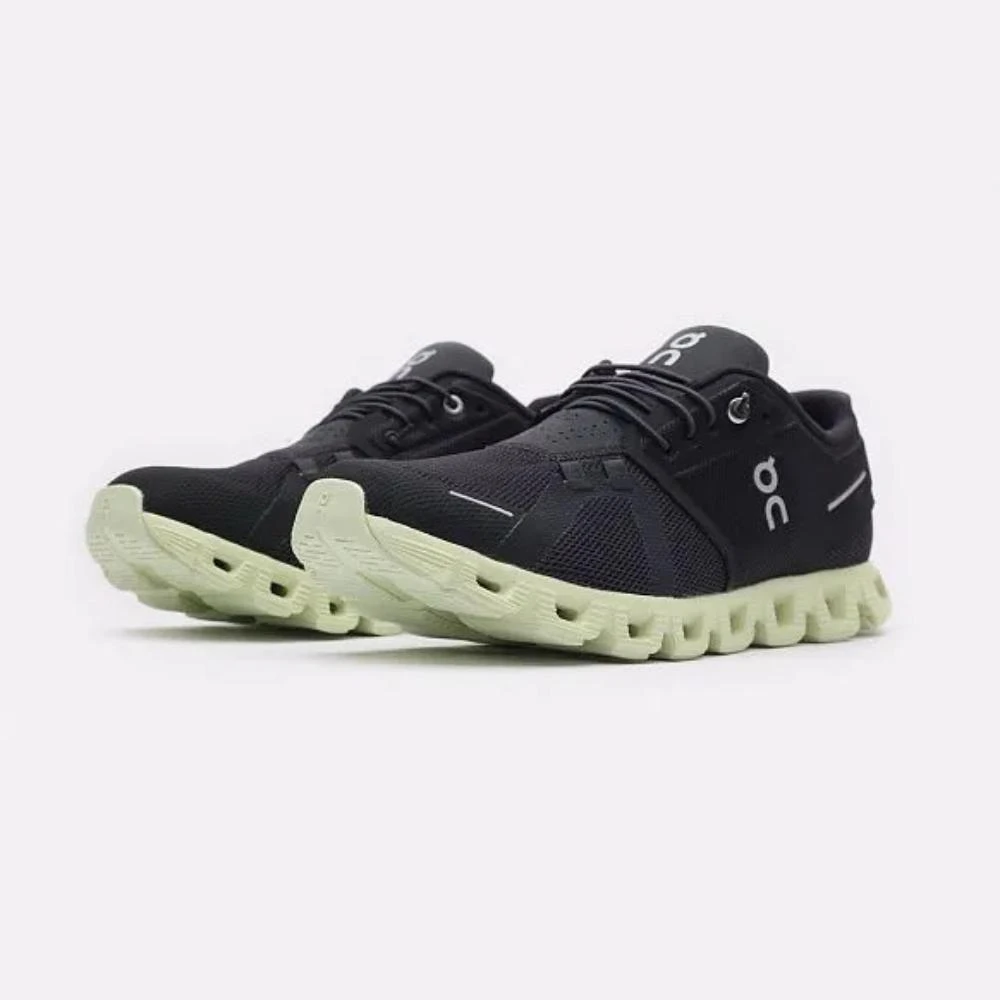 On On Cloud 5 59.98887 Sneakers Men 12.5 Black Green Slip-On Athletic Running Shoes 3
