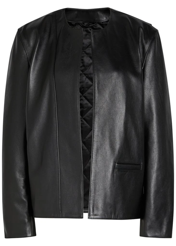 Totême Quilted leather jacket