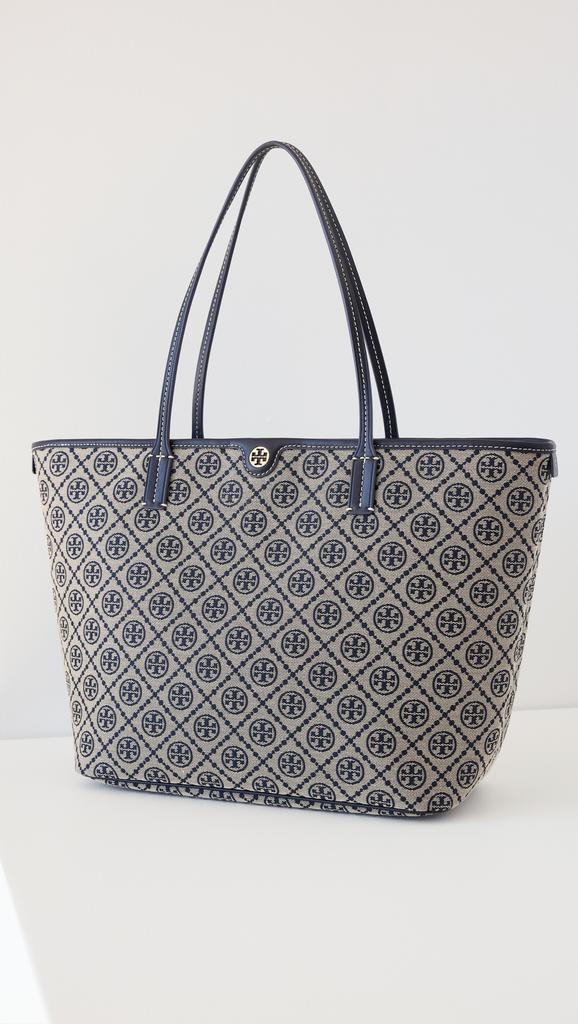 Tory Burch T Monogram Zip Tote