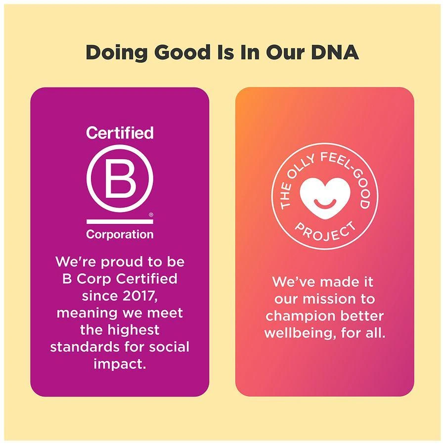 OLLY Daily Energy Gummies - Caffeine Free Tropical Passion 3