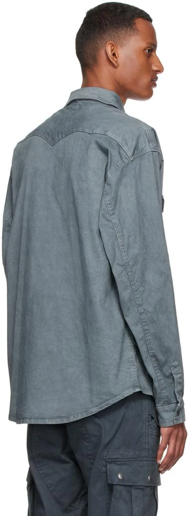 Faith Connexion Grey Cotton Shirt 3