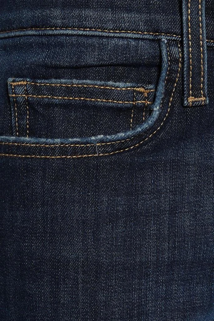 Current Elliott The Cropped mid-rise skinny jeans 4