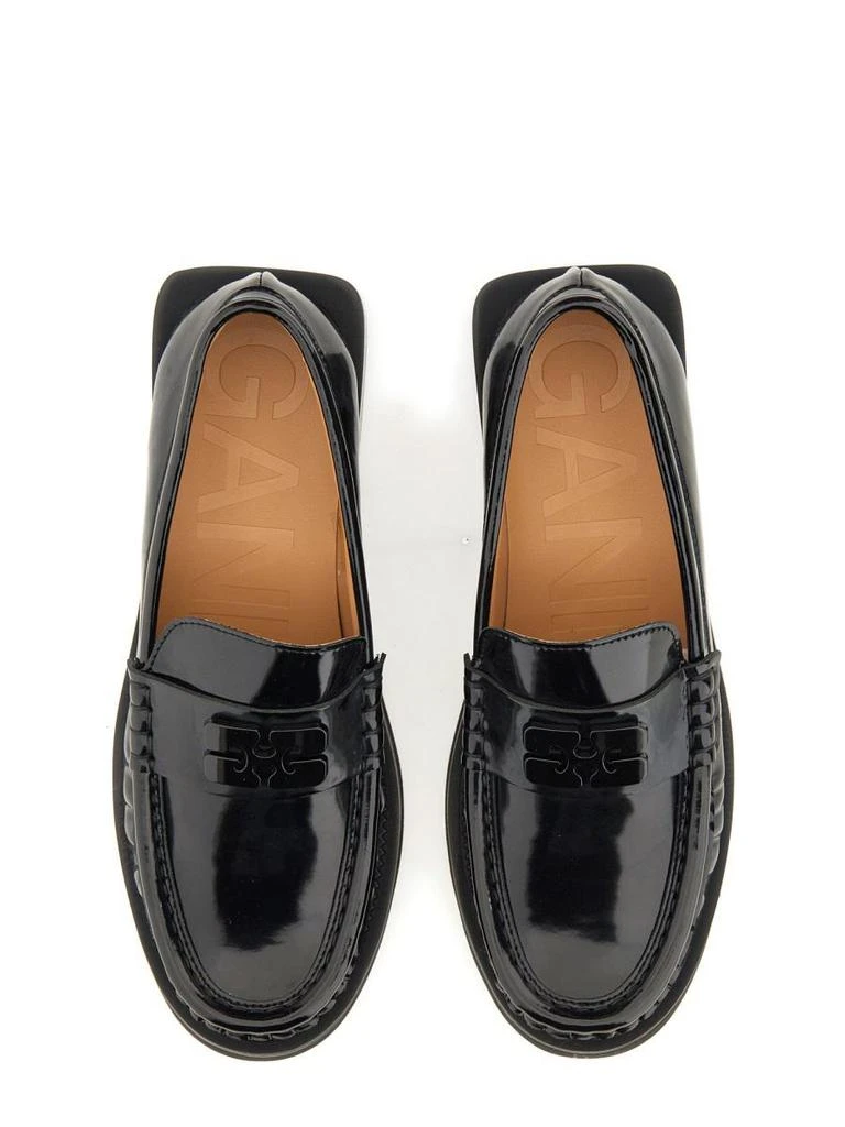 Ganni Ganni "Butterfly" Logo Loafer 2