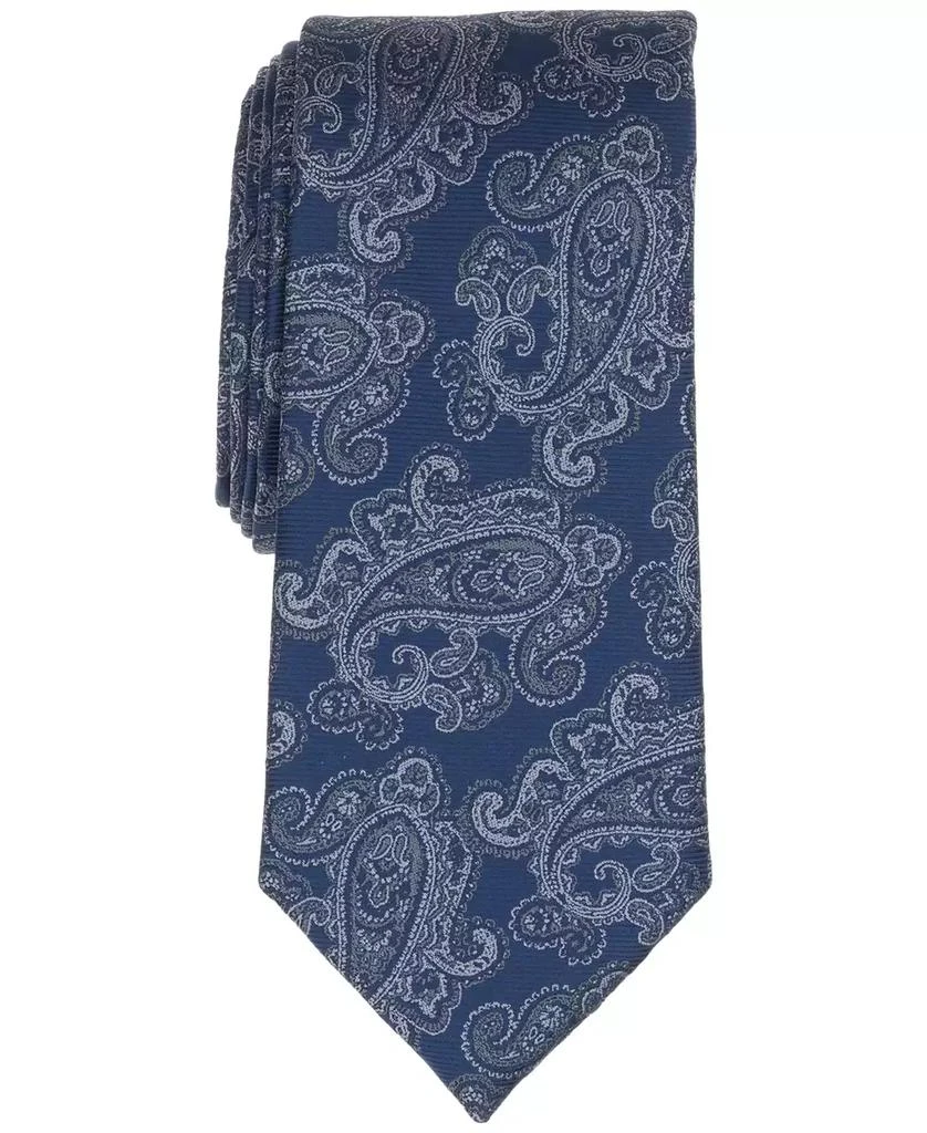 Club Room Men's Primrose Paisley Patterned Tie, Macy's Exclusive 1