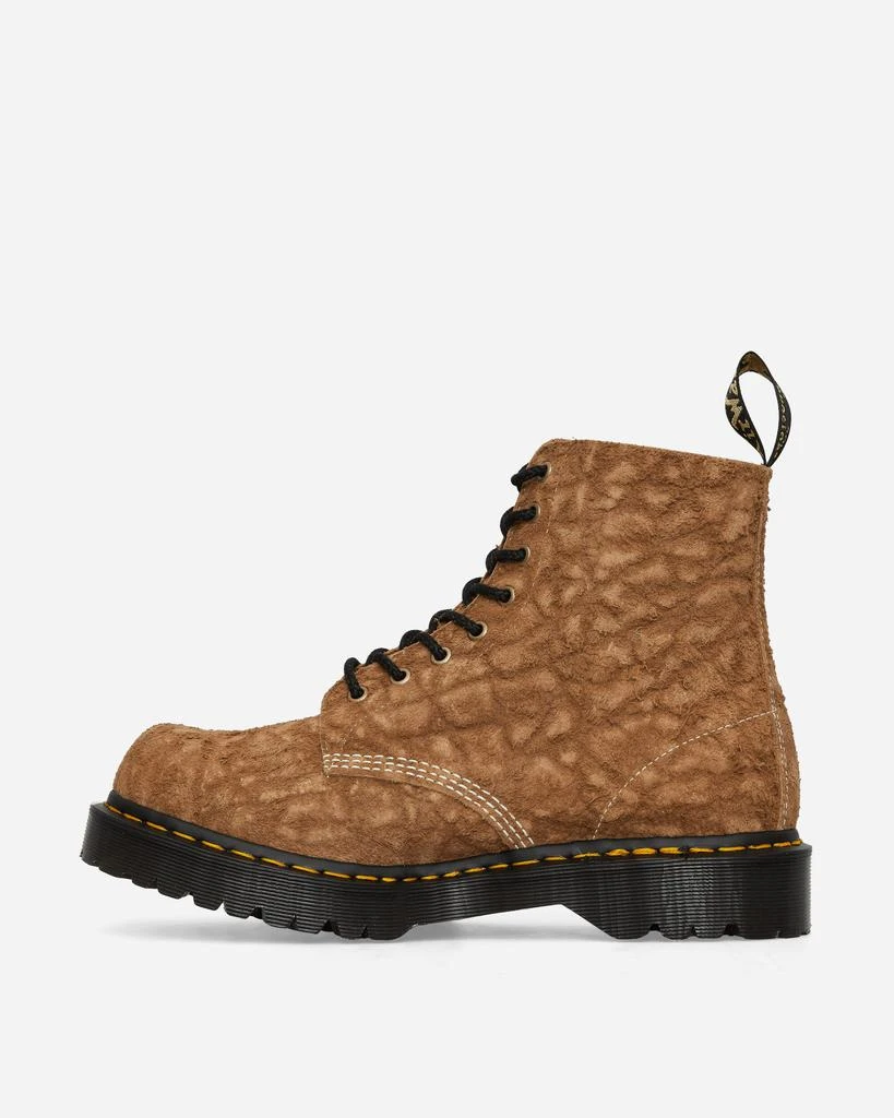 Dr. Martens 1460 Pascal Emboss Suede Boots Savannah Tan 3