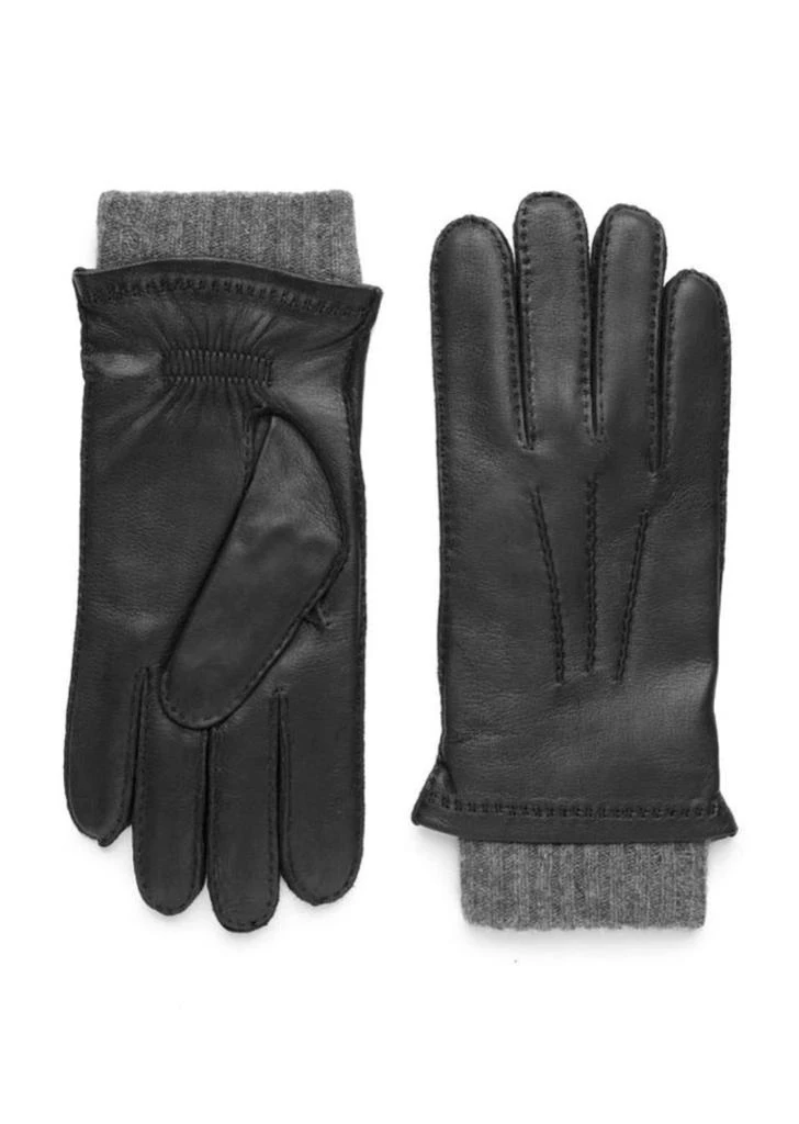 Carolina Amato Carolina Amato - Men
s 2-in-1 Deerskin 
Cashmere Glove